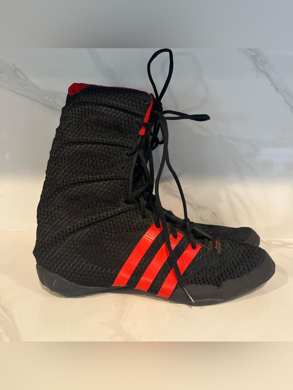 ORIGINAL Adidas AdiPower Boxing Boots US 10.5 Olympic Limited Edition - SAMPLES